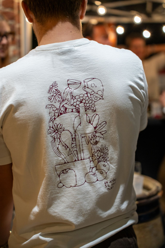 t-shirt signé My Plancha.