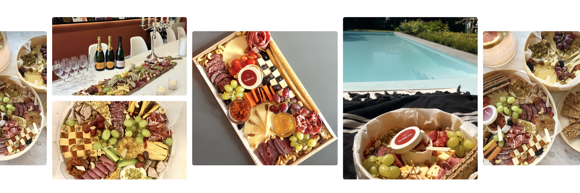 Planche apéritive My Plancha avec fromages et charcuteries belges