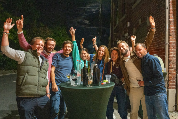 Nos clients satisfaits de notre soirée à la cave d&#39;ohain 